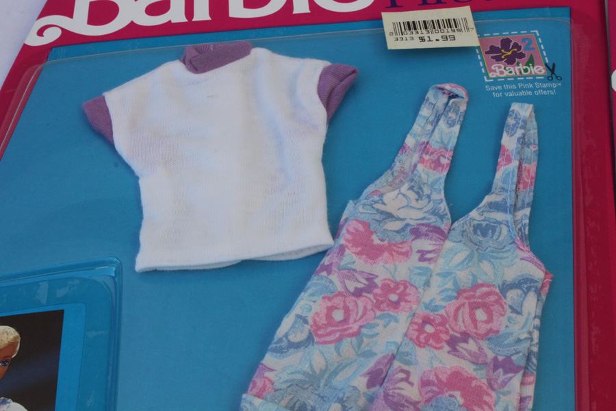 My First Barbie Outfits Clothing Mattel New On Card 1991 [Photo 3]