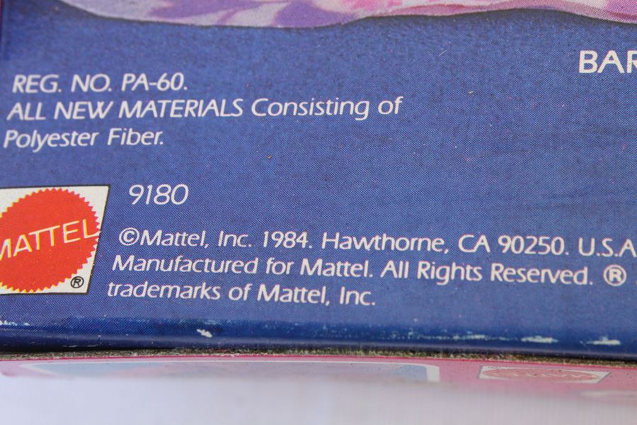 Dreamtime Barbie With Her Cuddly Bear, B.B. Mattel New In Box 1984 [Photo 4]