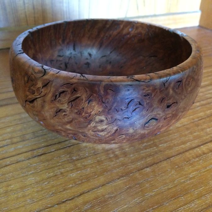 Jarrah Eucalyptus Marginata Bowl - Turned by Terry R. [Photo 1]