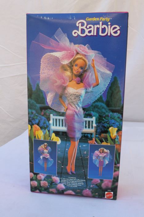 Garden Party Barbie Mattel New In Box 1988 [Photo 3]