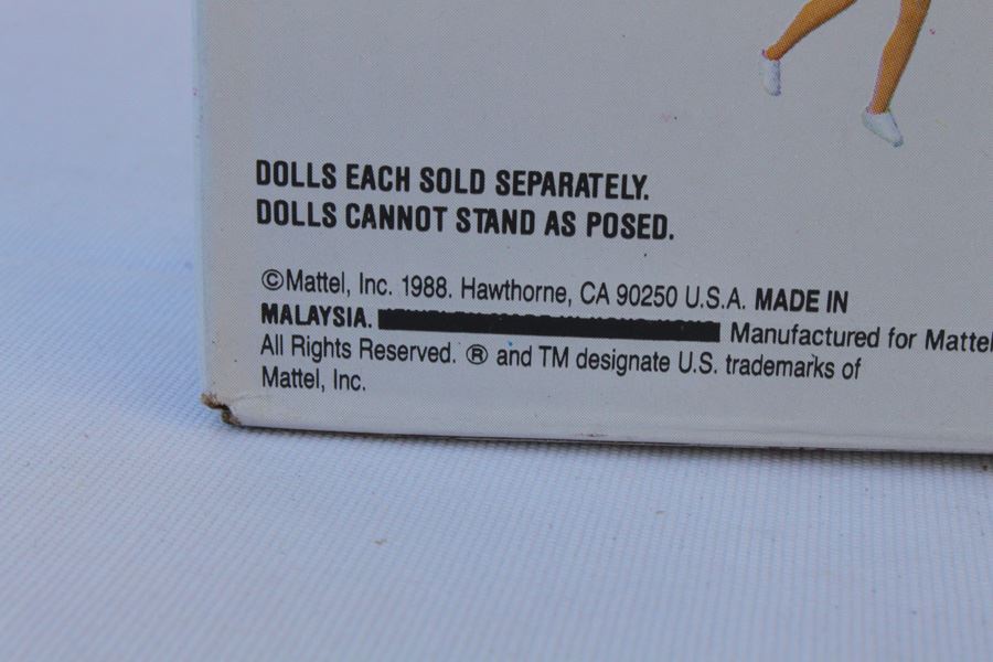 High School Jazzie Cool Teen Cousin Of Barbie Jazzie Mattel New In Box 1988 [Photo 4]