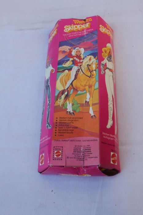 Western Skipper Barbie Mattel New In Box 1981 [Photo 3]