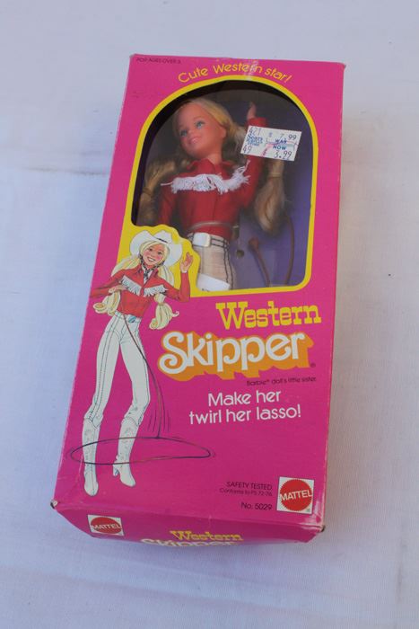Western Skipper Barbie Mattel New In Box 1981