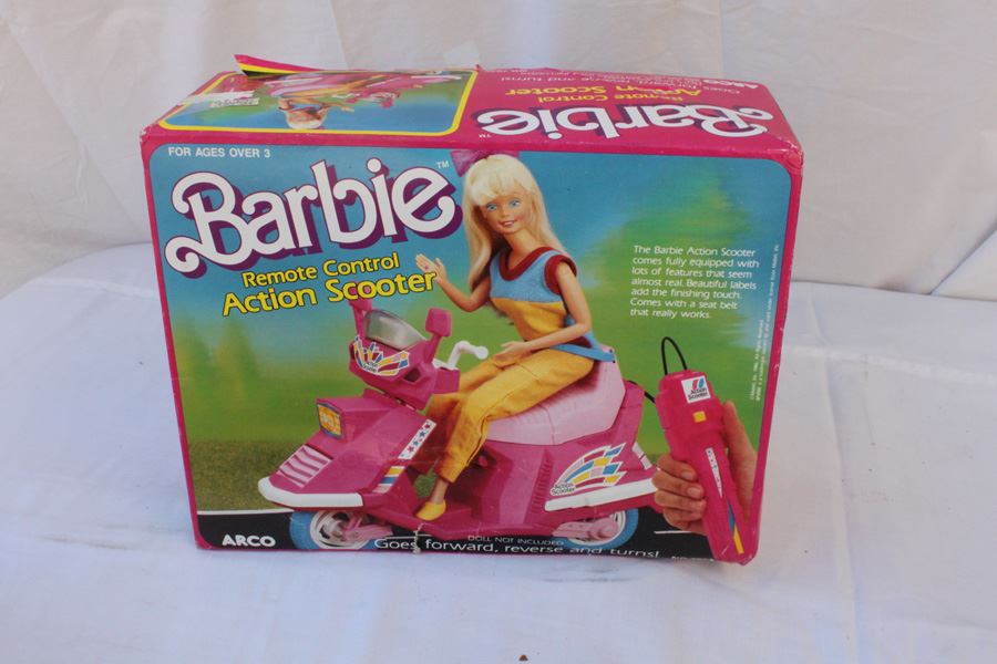 Barbie Remote Control Action Scooter ARCO Mattel 1986 [Photo 1]