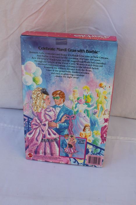 Mardi Gras Barbie First Edition Mattel New In Box 1987 [Photo 3]