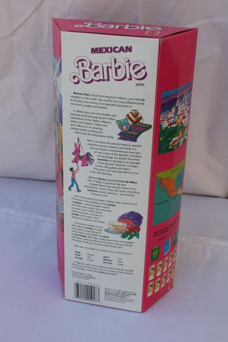 Mexican Barbie Mattel New In Box 1988 [Photo 3]