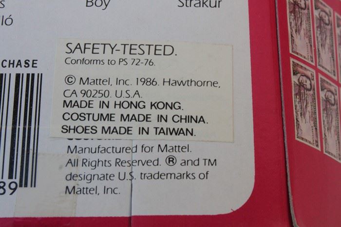 Icelandic Barbie Mattel New In Box 1986 [Photo 4]