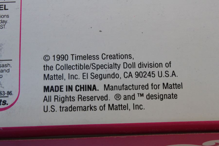 Scottish Barbie Mattel New In Box 1990 [Photo 4]