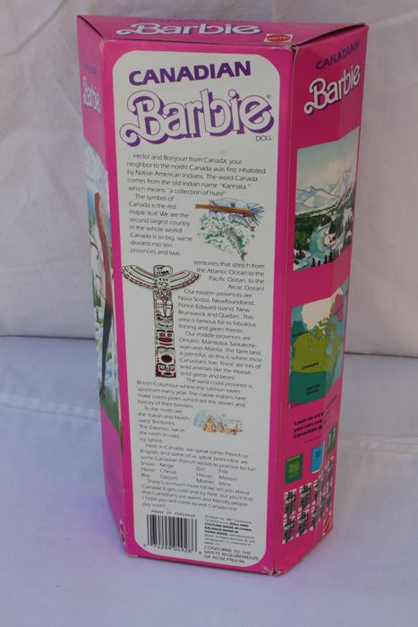 Canadian Barbie Mattel New In Box 1987 [Photo 3]