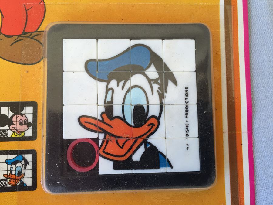 Disney Character Puzzles New On Card [Photo 9]