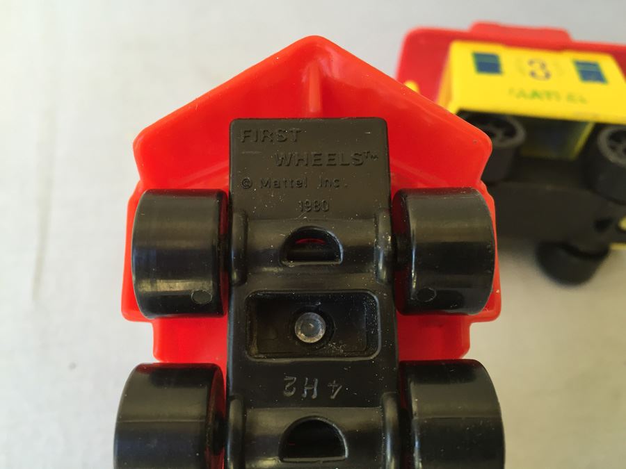 Mattel First Wheels Train Set 1980 [Photo 9]