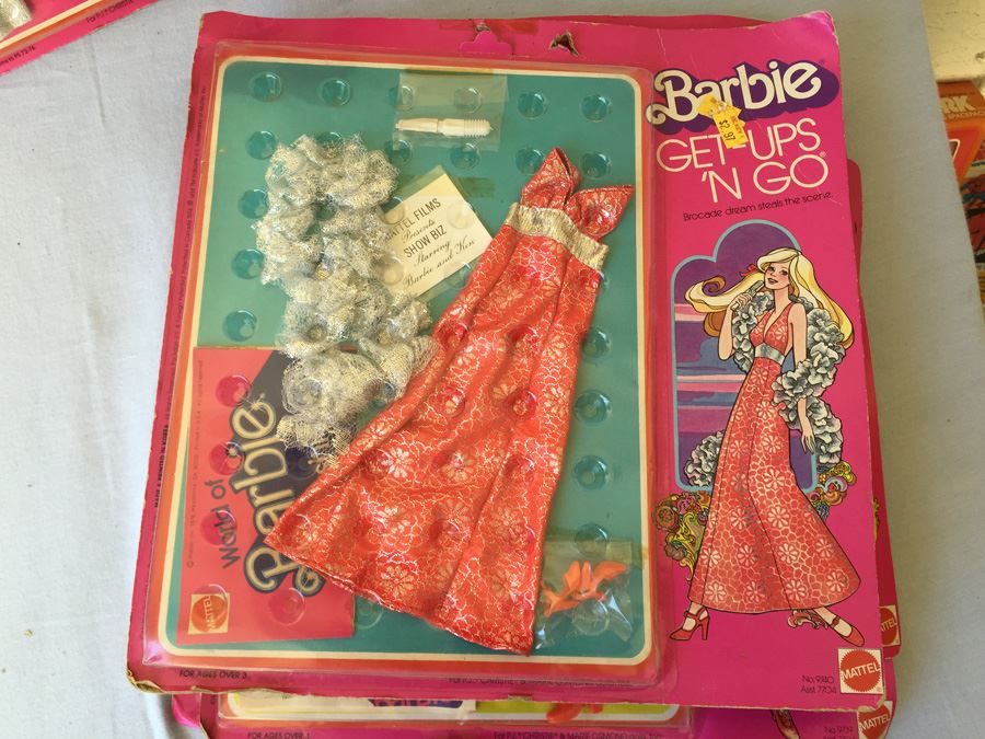 Barbie Get-Ups 'N Go Fashion Clothes Mattel New On Card 1976 & 1978 [Photo 15]