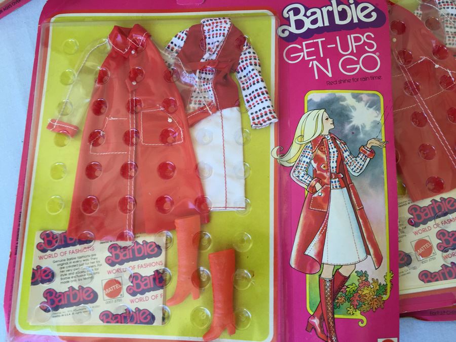 Barbie Get-Ups 'N Go Fashion Clothes Mattel New On Card 1976 & 1978 [Photo 12]
