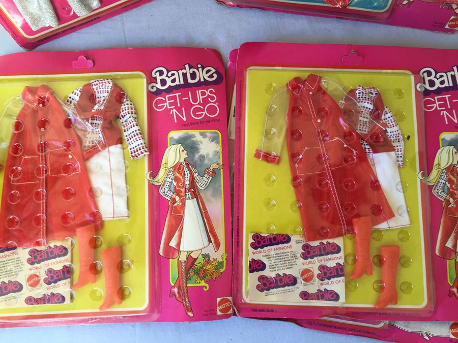 Barbie Get-Ups 'N Go Fashion Clothes Mattel New On Card 1976 & 1978 [Photo 9]