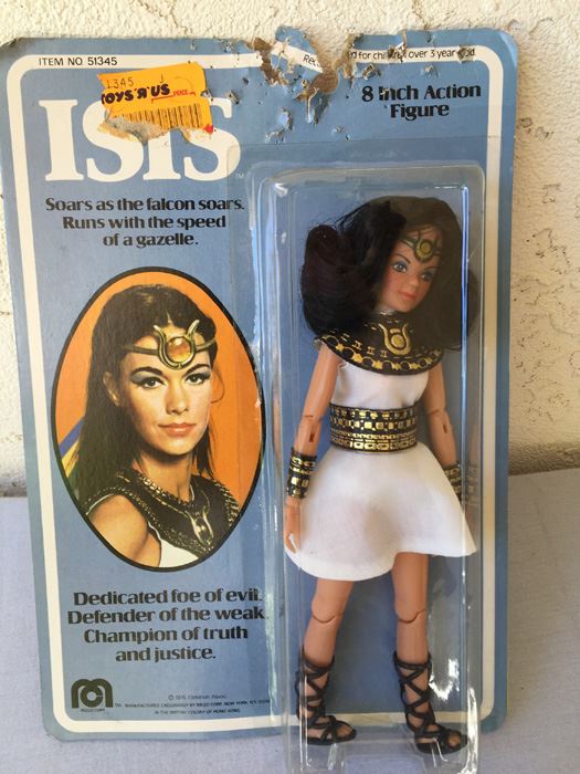 ISIS 8 Inch Action Figure MEGO New On Card Note Damage To Card 1976 [Photo 1]