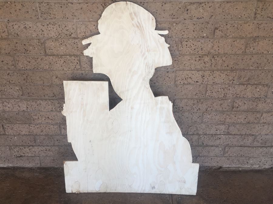 Hand Painted Wooden Sign Japanese KYOTO HOUSE OPEN [Photo 6]