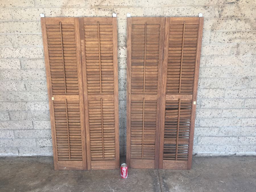 Wooden Louvered Shutters [Photo 1]