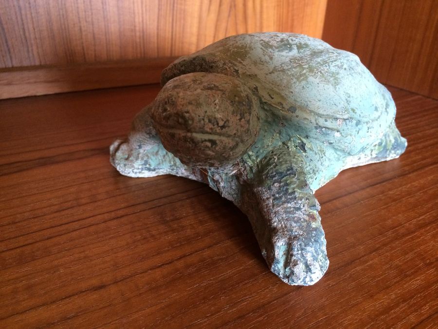 Chippy Turtle Garden Art Statue (Heavy) [Photo 1]