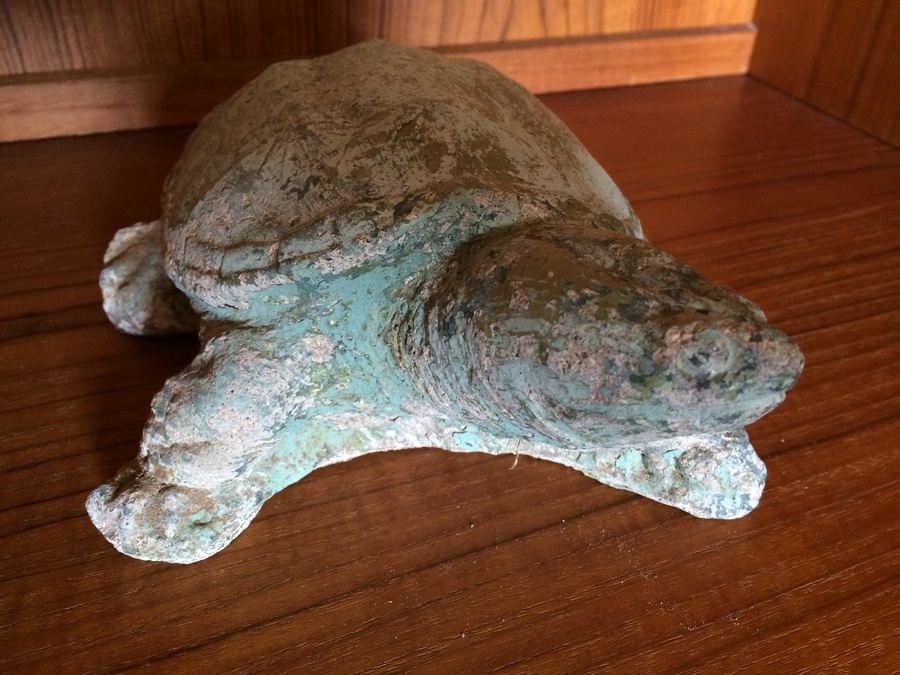 Chippy Turtle Garden Art Statue (Heavy) [Photo 5]