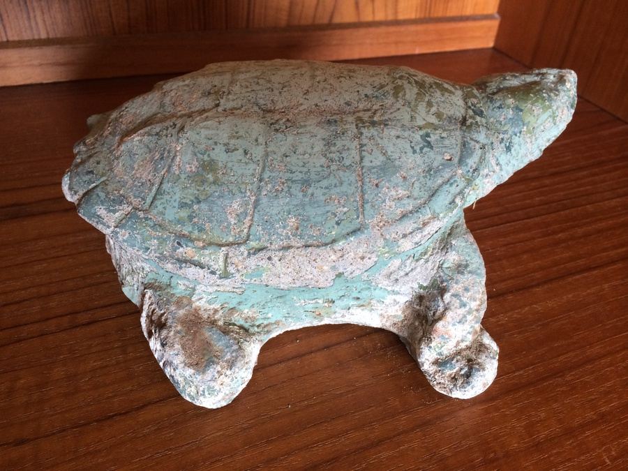 Chippy Turtle Garden Art Statue (Heavy) [Photo 4]