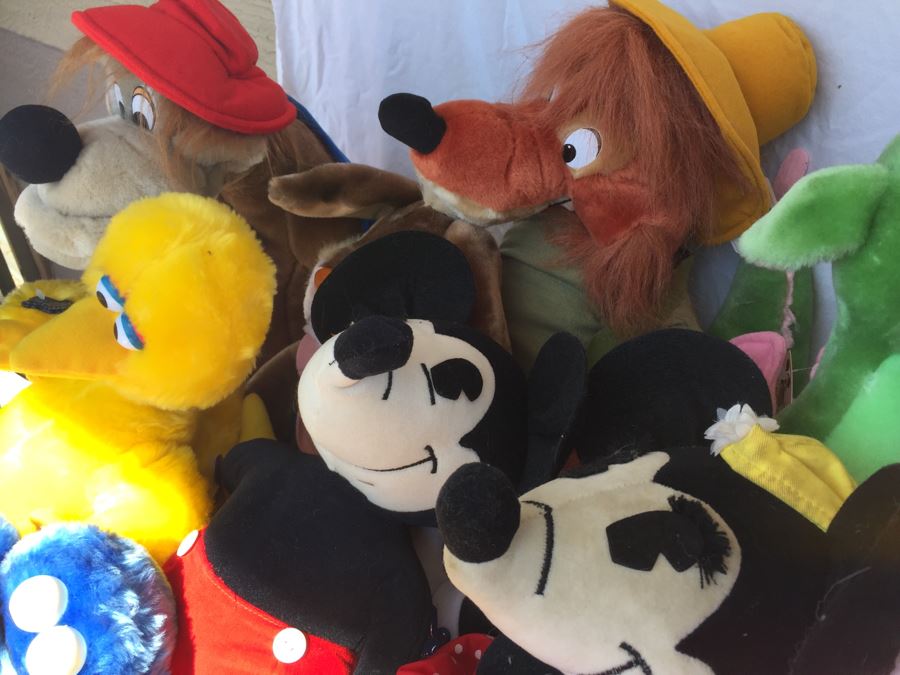 old plush toys