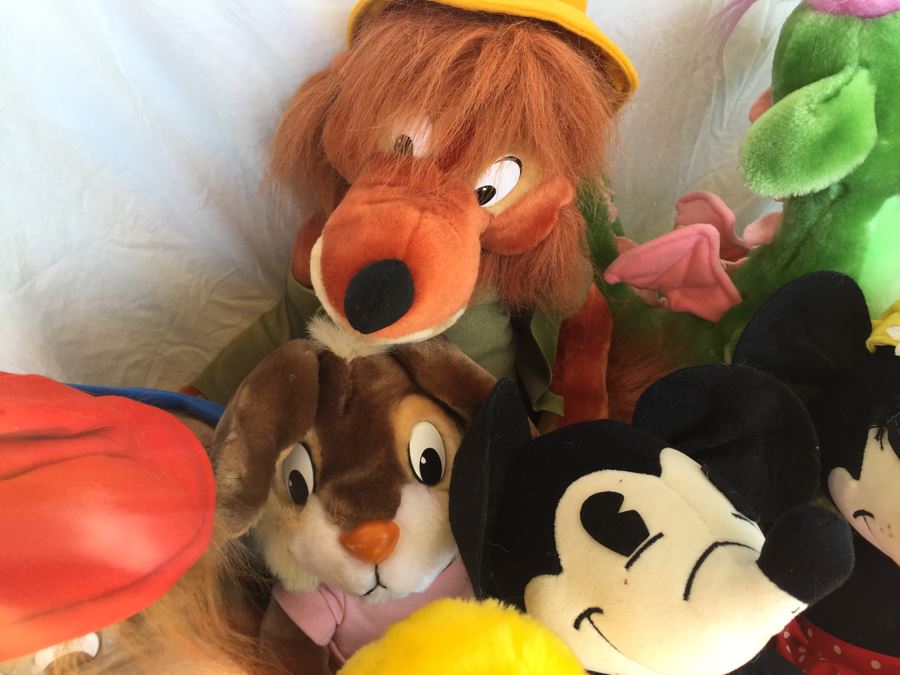 Huge Lot Of Vintage Plush Toys [Photo 10]