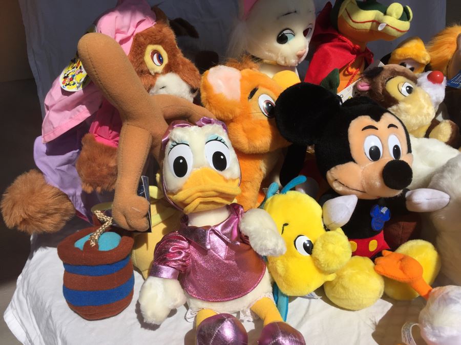 old plush toys