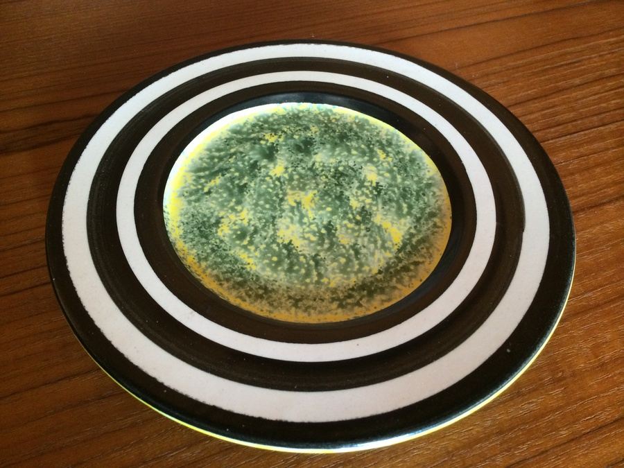 Signed Mid-Century Modern Plate [Photo 1]