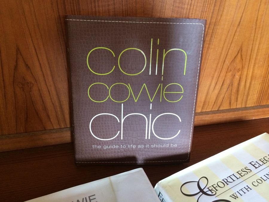 (3) Colin Cowie Books - One signed book [Photo 3]