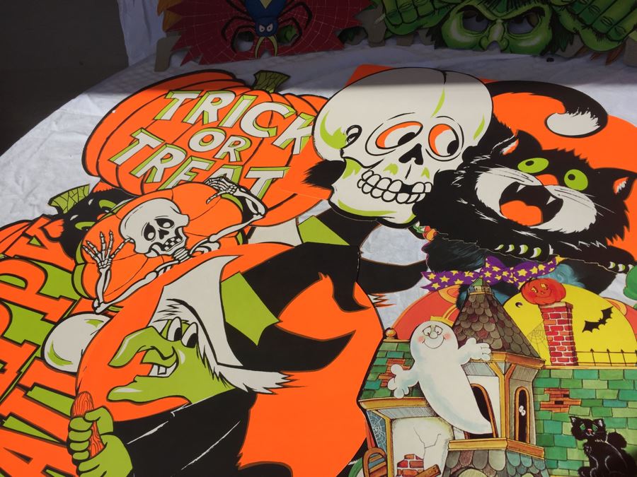 Vintage Halloween Decoration And Mask Lot [Photo 6]