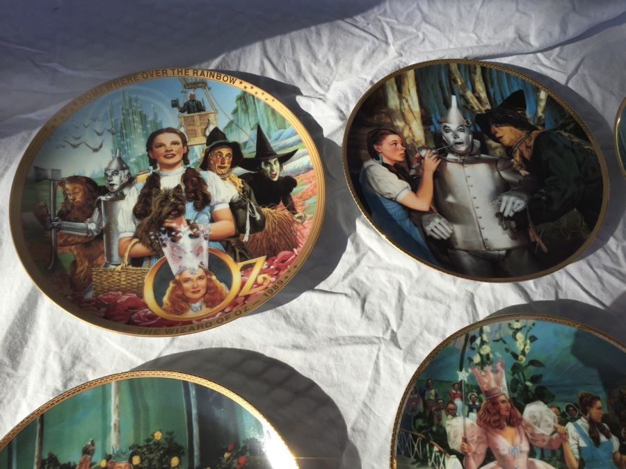 Wizard Of Oz Collectible Limited Edition Plates The Hamilton Collection Vintage 1988 [Photo 4]