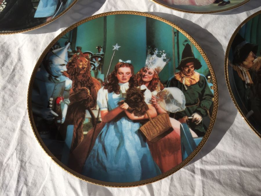 Wizard Of Oz Collectible Limited Edition Plates The Hamilton Collection Vintage 1988 [Photo 5]