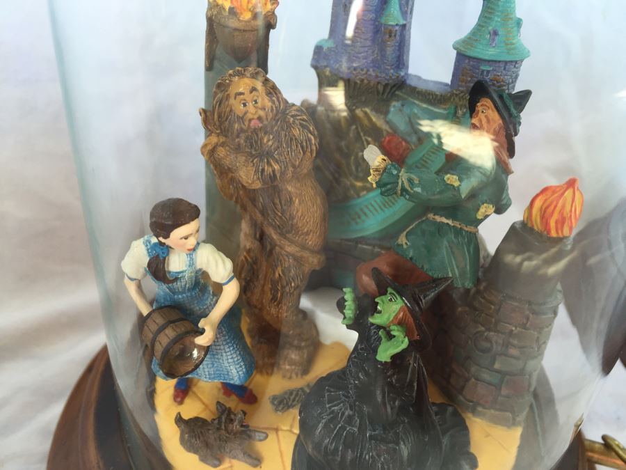 Collectible Wizard Of Oz Statues With Domed Glass Vintage 1990 [Photo 5]