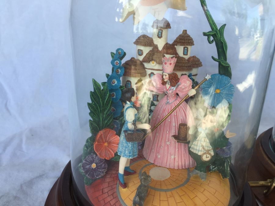Collectible Wizard Of Oz Statues With Domed Glass Vintage 1990 [Photo 4]