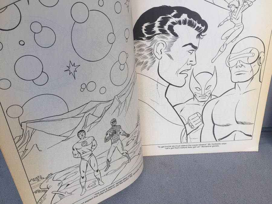 Secret Wars Coloring Books [Photo 4]