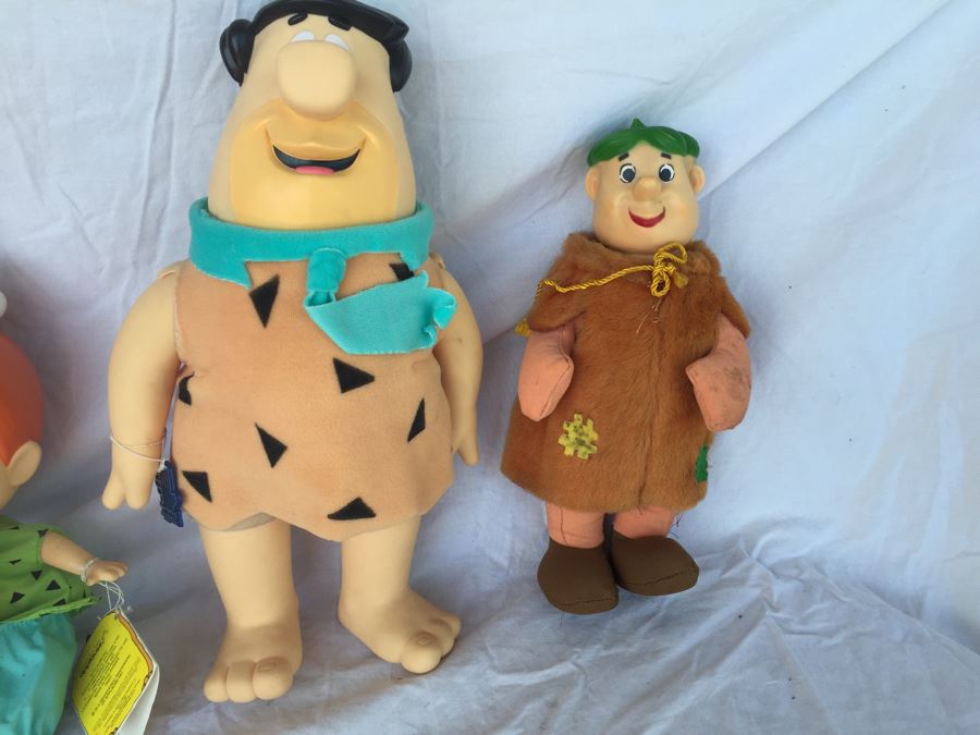 Vintage Flintstones Vinyl Plush Toy Lot [Photo 5]