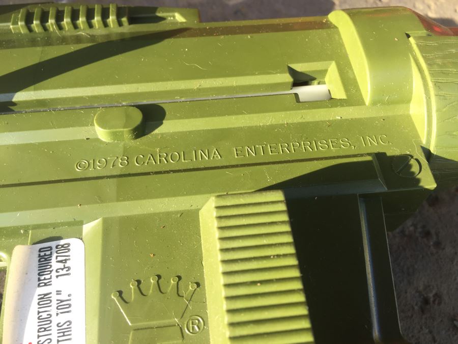Vintage 1978 EMPIRE Green Toy Gun [Photo 8]