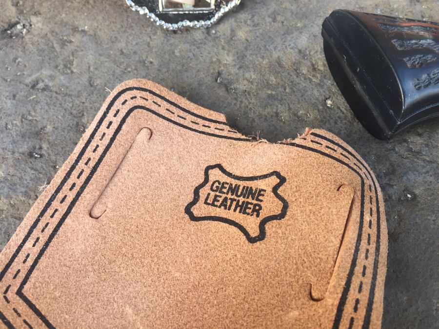 Vintage Toy Pistol With Holster Belt [Photo 3]