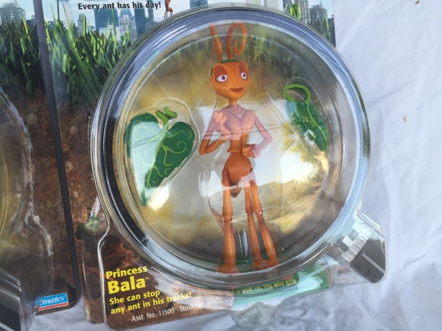 ANTZ Movie Action Figures New On Card Playmates 1998 [Photo 11]