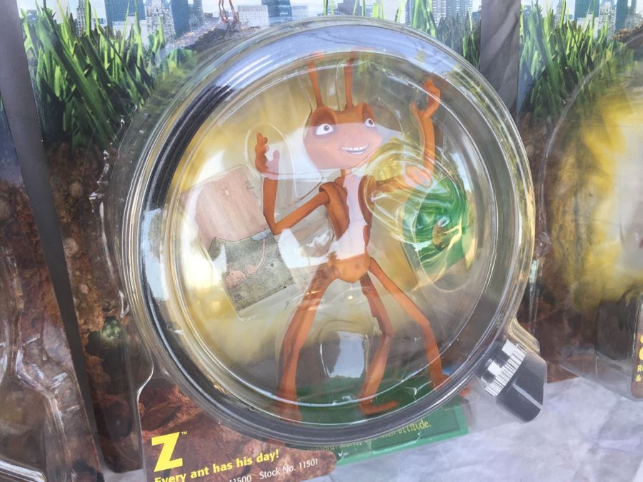 ANTZ Movie Action Figures New On Card Playmates 1998 [Photo 6]