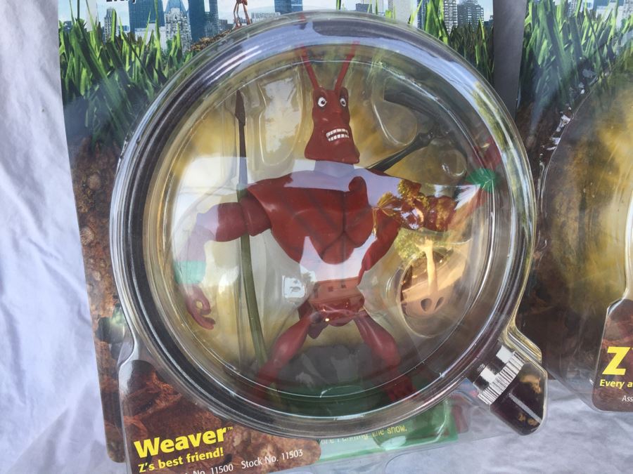 ANTZ Movie Action Figures New On Card Playmates 1998 [Photo 4]