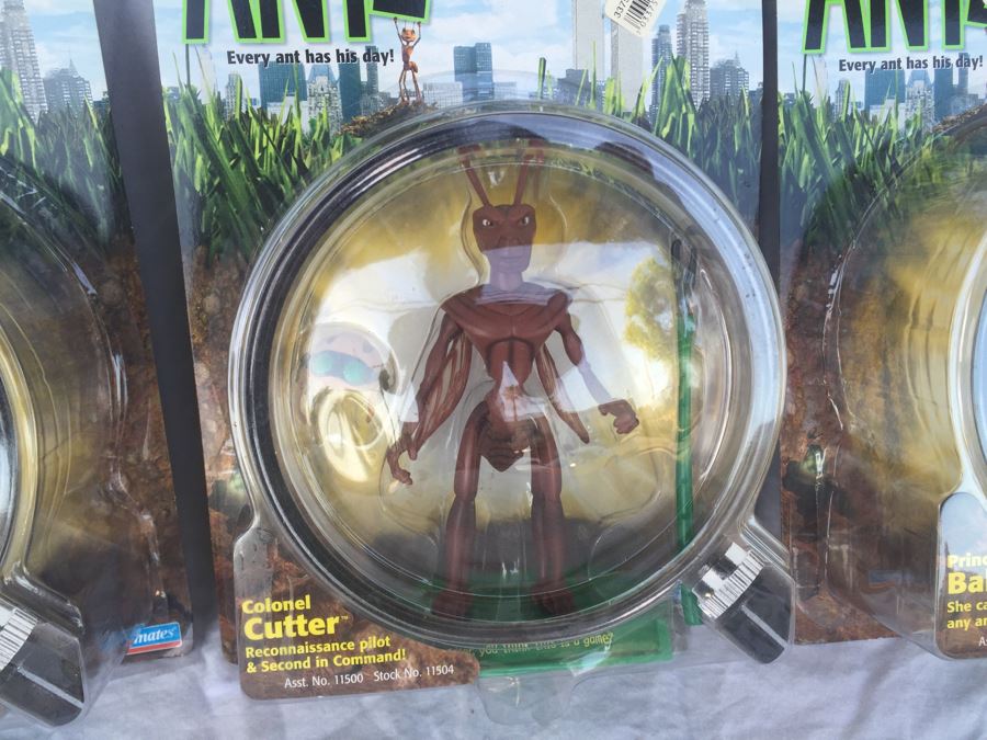 ANTZ Movie Action Figures New On Card Playmates 1998 [Photo 9]