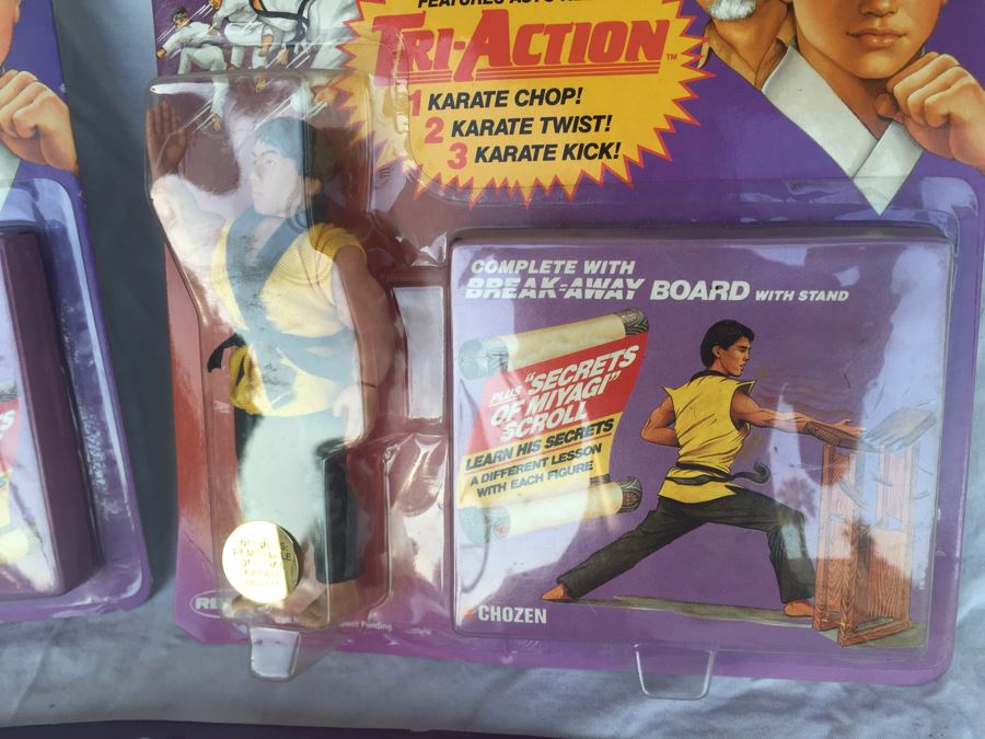 Vintage 1986 The Karate Kid Action Figures New On Card [Photo 7]