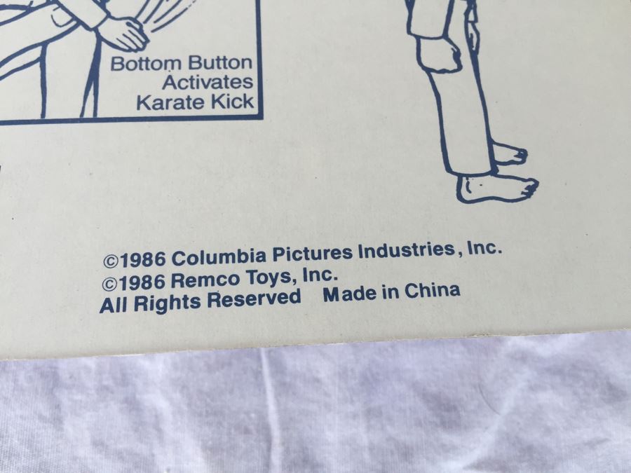Vintage 1986 The Karate Kid Action Figures New On Card [Photo 14]