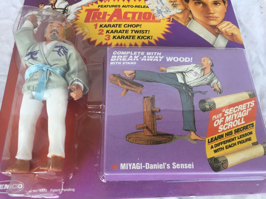 Vintage 1986 The Karate Kid Action Figures New On Card [Photo 11]