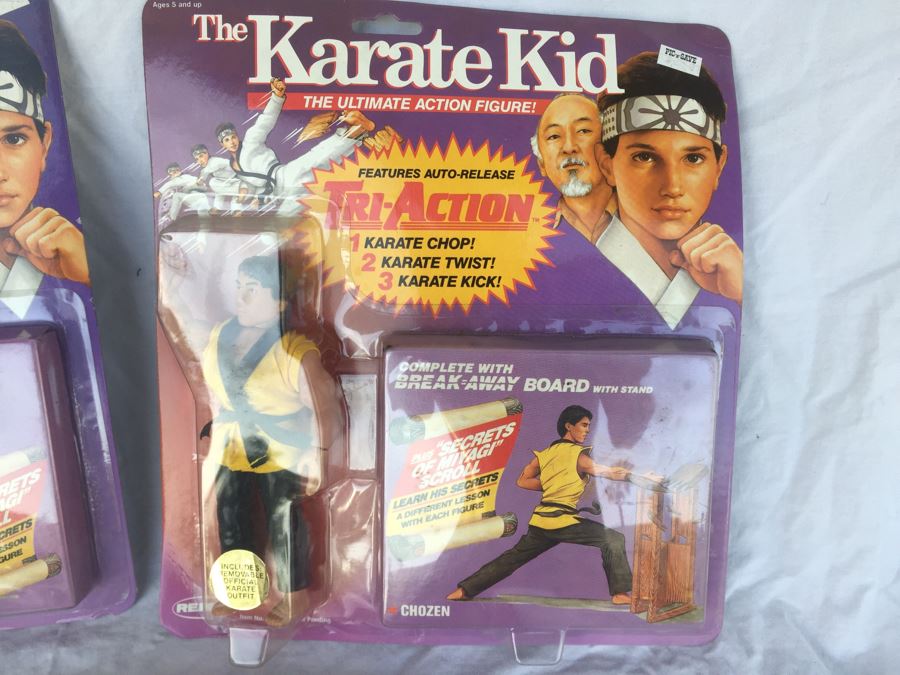 Vintage 1986 The Karate Kid Action Figures New On Card [Photo 6]
