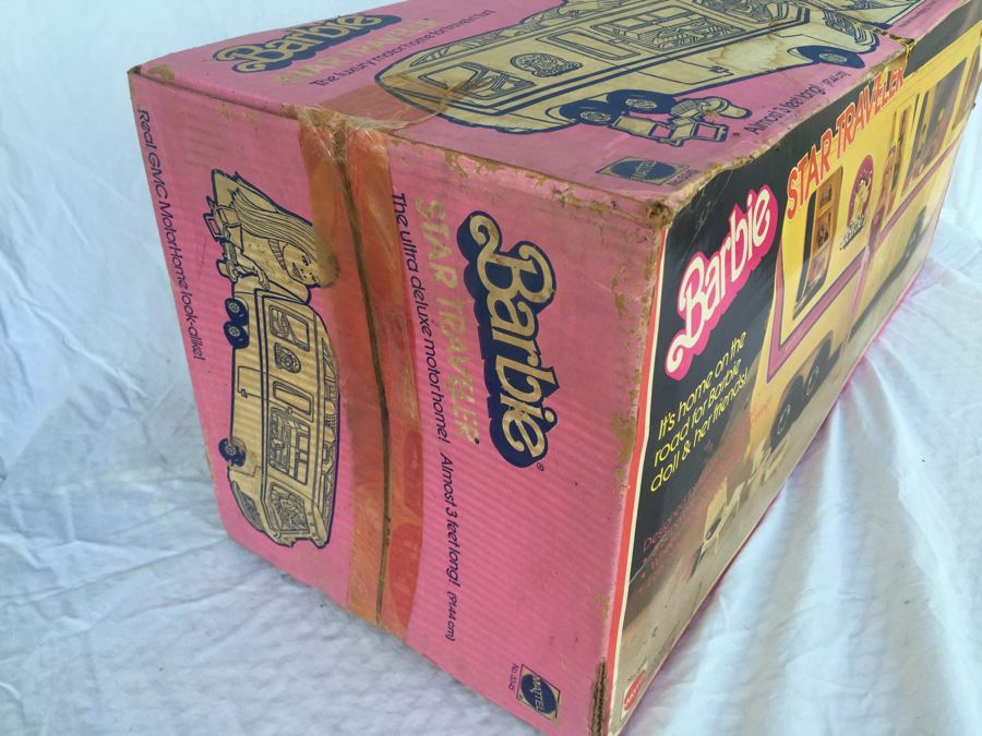 1976 Barbie Star Traveler Motorhome Camper Original Box 3' Long  [Photo 6]