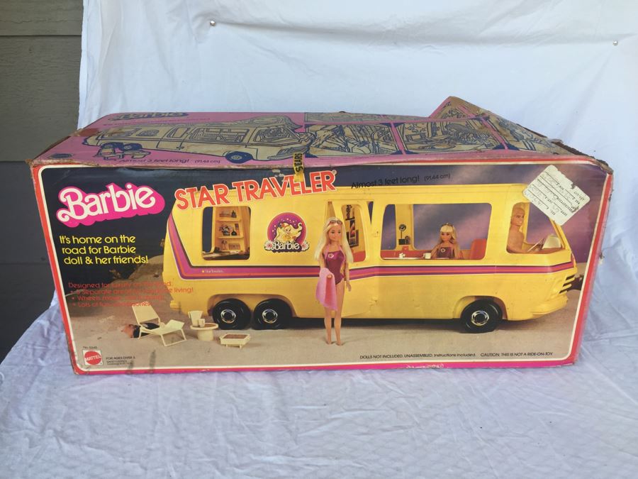 1976 Barbie Star Traveler Motorhome Camper Original Box 3' Long  [Photo 1]