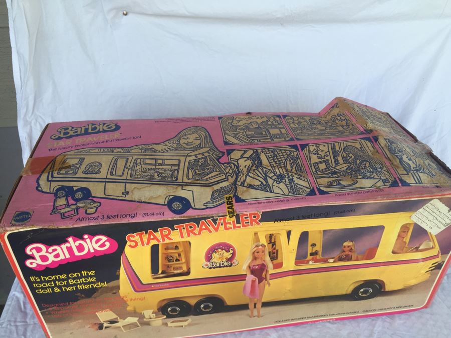 1976 Barbie Star Traveler Motorhome Camper Original Box 3' Long  [Photo 4]