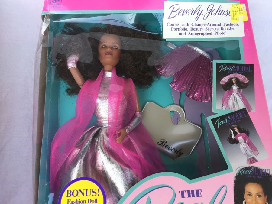 The Real Model Collection Dolls New In Box Matchbox Cheryl Tiegs, Beverly Johnson & Christie Brinkley Vintage 1989 [Photo 6]